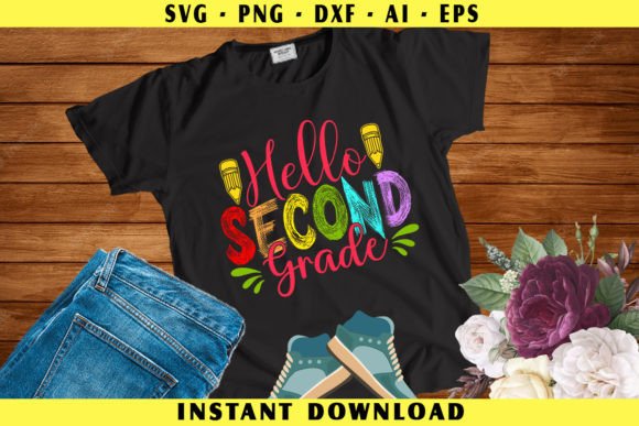 Hello Second Grade Team 2nd Grade Graphics